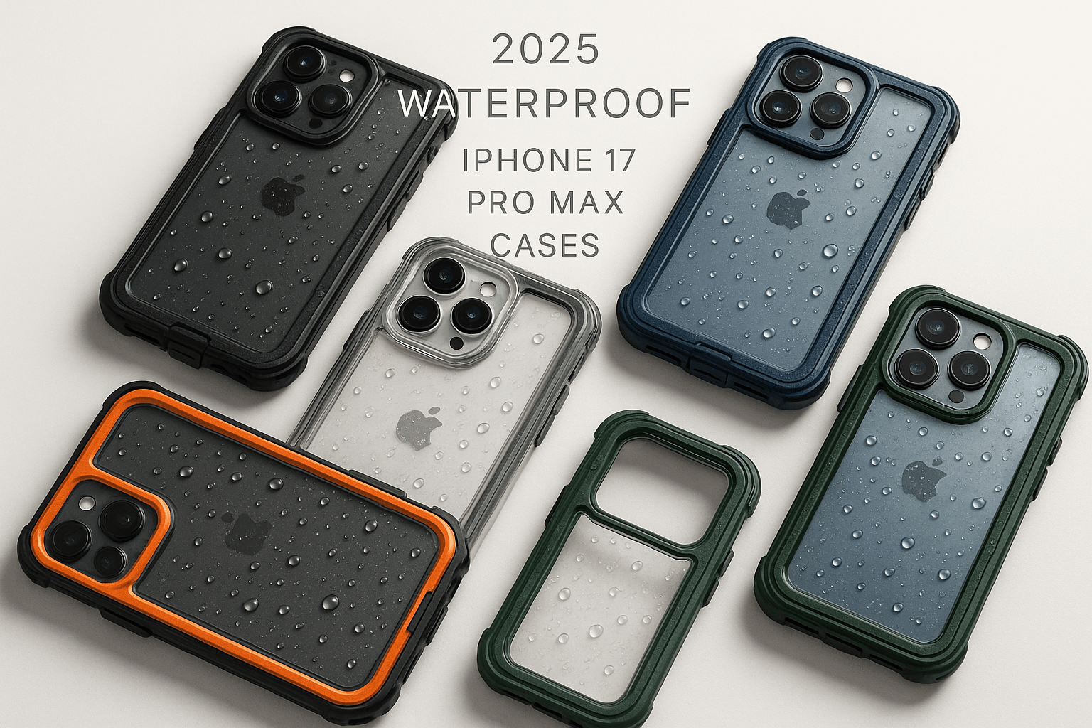 Best Waterproof iPhone 17 Pro Max Cases for 2025