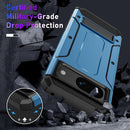 Pixel 8 Pro Screen Protector (6.7 - Inch) Dual Layer Heavy Duty Shockproof Protective Case - Army Green