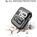 2 Pack Tempered Glass Case Compatible for Apple Watch Series 10 (2024) 46Mm, Hard PC Screen Protector