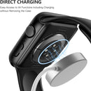 2 Pack Tempered Glass Case Compatible for Apple Watch Series 10 (2024) 46Mm, Hard PC Screen Protector