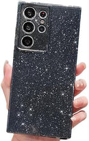 Samsung Galaxy S25 Ultra Bling Glitter Case – Thin Slim Shockproof Soft TPU Protective Cover with Sparkly Design for Girls