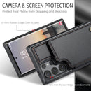 Samsung Galaxy S25 Plus Wallet Case with Card Holder Durable Protective Phone Case