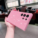 Samsung Galaxy S25 Ultra Bling Glitter Case – Thin Slim Shockproof Soft TPU Protective Cover with Sparkly Design for Girls