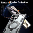 Heavy - Duty Galaxy S25 Ultra Case with 360° Rotatable Ring Kickstand