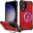 Samsung Galaxy S25 Plus Wireless Charging Kickstand Protective Phone Case