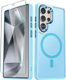 Samsung Galaxy S25 Ultra Matte Magnetic Case with Anti - Fingerprint Finish