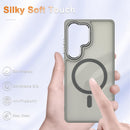 Samsung Galaxy S25 Ultra Matte Magnetic Case with Anti - Fingerprint Finish