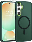 Samsung Galaxy S25/S24 Plus Screen Protector Translucent Magnetic Case