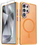 Samsung Galaxy S25 Ultra Matte Magnetic Case with Anti - Fingerprint Finish