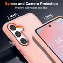 Samsung Galaxy S25/S24 Plus Screen Protector Translucent Magnetic Case