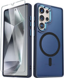 Samsung Galaxy S25 Ultra Matte Magnetic Case with Anti - Fingerprint Finish