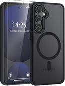 Samsung Galaxy S25/S24 Plus Screen Protector Translucent Magnetic Case