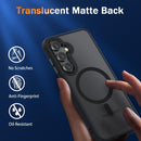 Samsung Galaxy S25/S24 Plus Screen Protector Translucent Magnetic Case