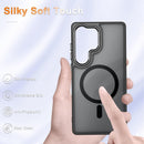 Samsung Galaxy S25 Ultra Matte Magnetic Case with Anti - Fingerprint Finish