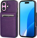 iPhone 16 Case Wallet Credit Card Holder Heavy Duty Protective Cover 16 6.1 Inch Mint Green