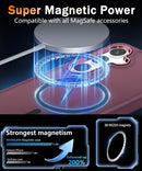 Samsung Galaxy S25/S24 Plus Screen Protector Translucent Magnetic Case