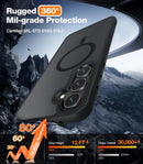 Samsung Galaxy S25/S24 Plus Screen Protector Translucent Magnetic Case