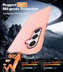 Samsung Galaxy S25/S24 Plus Screen Protector Translucent Magnetic Case