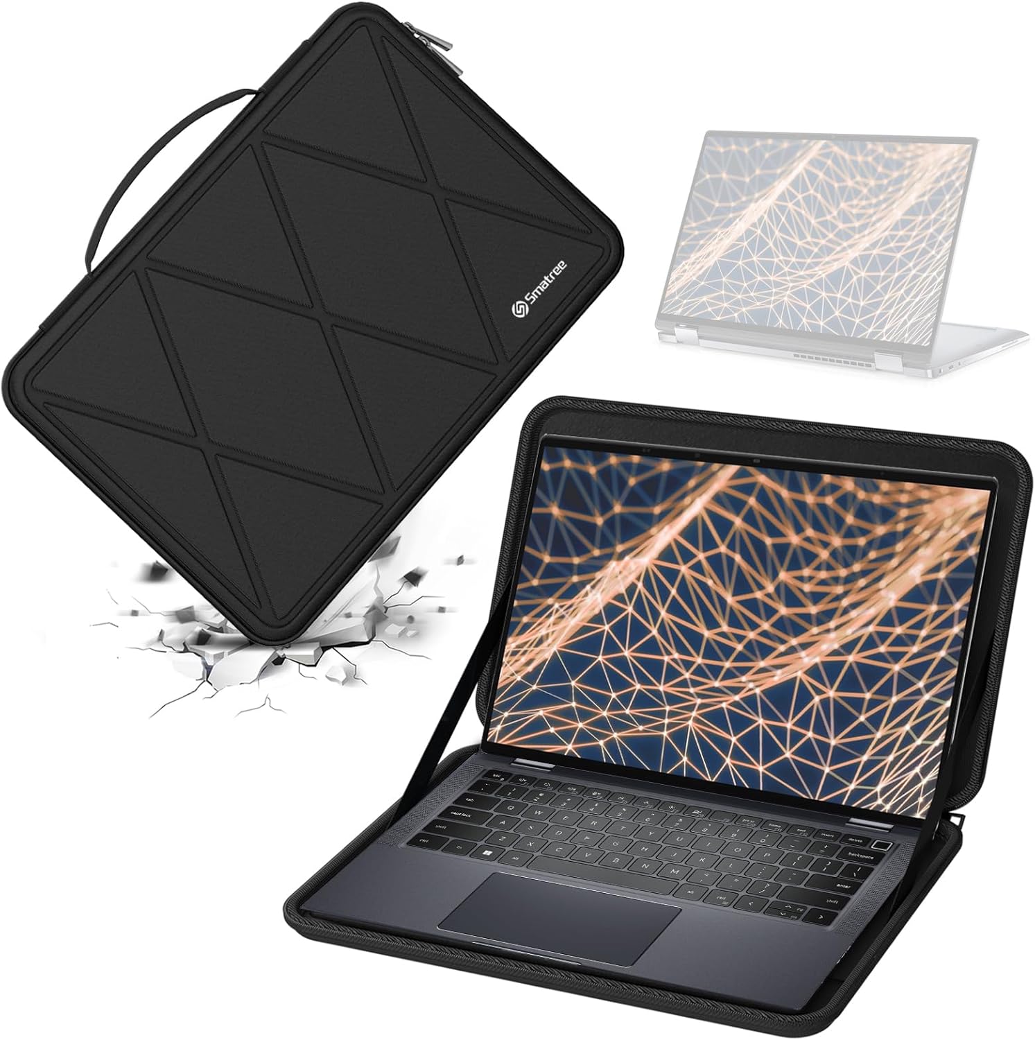 Protection écran BROTECT Pour Dell Inspiron 16 7640 2-en-1 - Film Ultra Clair Anti-rayures - 4