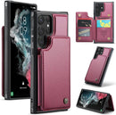 Samsung Galaxy S25 Plus Wallet Case with Card Holder Durable Protective Phone Case