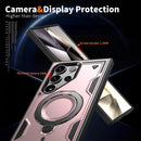 Heavy - Duty Galaxy S25 Ultra Case with 360° Rotatable Ring Kickstand
