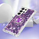 Samsung Galaxy S25 Plus Flowing Liquid Glitter Sparkly Bling Case