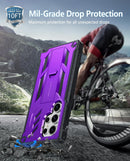 Galaxy S25 Military Grade Drop Proof Kickstand Case