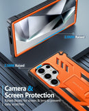 Galaxy S25 Military Grade Drop Proof Kickstand Case