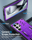 Galaxy S25 Military Grade Drop Proof Kickstand Case