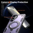 Heavy - Duty Galaxy S25 Ultra Case with 360° Rotatable Ring Kickstand