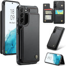 Samsung Galaxy S25 Plus Wallet Case with Card Holder Durable Protective Phone Case
