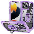 iPhone 17 Pro Max TPU + PC Lens Protection Phone Ring Case