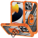 iPhone 17 Pro Max TPU + PC Lens Protection Phone Ring Case
