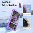iPhone 17 Pro Max TPU + PC Lens Protection Phone Ring Case