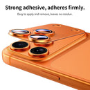 iPhone 17 Pro Max Orange Camera Protector – Bitcoin Metal Lens