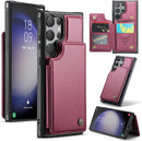 Samsung Galaxy S25 Plus Wallet Case with Card Holder Durable Protective Phone Case