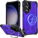 Samsung Galaxy S25 Plus Wireless Charging Kickstand Protective Phone Case