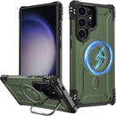 Samsung Galaxy S25 Plus Wireless Charging Kickstand Protective Phone Case