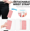 iPhone 16 Leather Magnetic Closure Protective Flip Cover Compatible Black