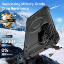 Samsung Galaxy S25 Plus Wireless Charging Kickstand Protective Phone Case