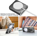 Case Compatible Samsung Galaxy Z Flip 6 Shockproof Hard PC Hinge Protection Ring Holder Case Ultra
