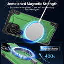 Samsung Galaxy S25 Plus Wireless Charging Kickstand Protective Phone Case