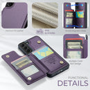 Samsung Galaxy S25 Plus Wallet Case with Card Holder Durable Protective Phone Case
