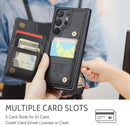 Samsung Galaxy S25 Plus Wallet Case with Card Holder Durable Protective Phone Case