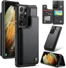 Samsung Galaxy S25 Plus Wallet Case with Card Holder Durable Protective Phone Case