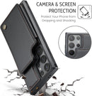 Samsung Galaxy S25 Plus Wallet Case with Card Holder Durable Protective Phone Case