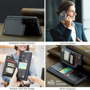 Samsung Galaxy S25 Plus Wallet Case with Card Holder Durable Protective Phone Case