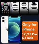 for Iphone 12 Phone Case: for Iphone 12 Pro Magnetic Matte Textured Military Grade Drop Protection