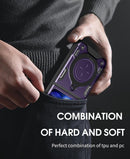 For Samsung Galaxy Z Flip 6 Case Magnetic with Front Screen Protector & Kickstand