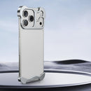 Frameless Metal Corner Case for iPhone 17 Pro and Pro Max